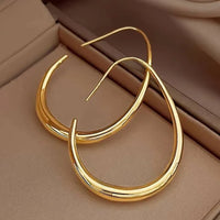 Starožitné zlaté kruhové náušnice | Zlato