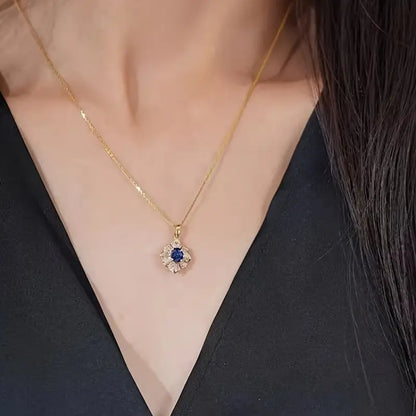 Kavella Noctazure Náhrdelník | Zlato