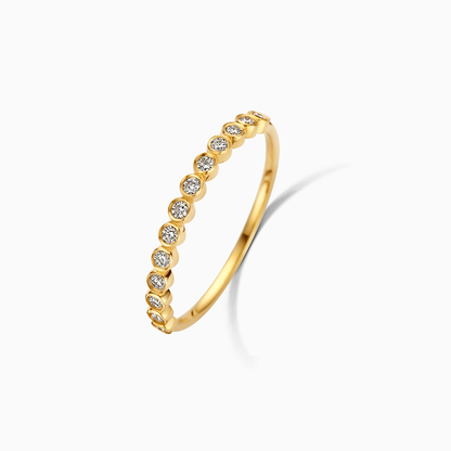 Bublinkový prsten | Zlato